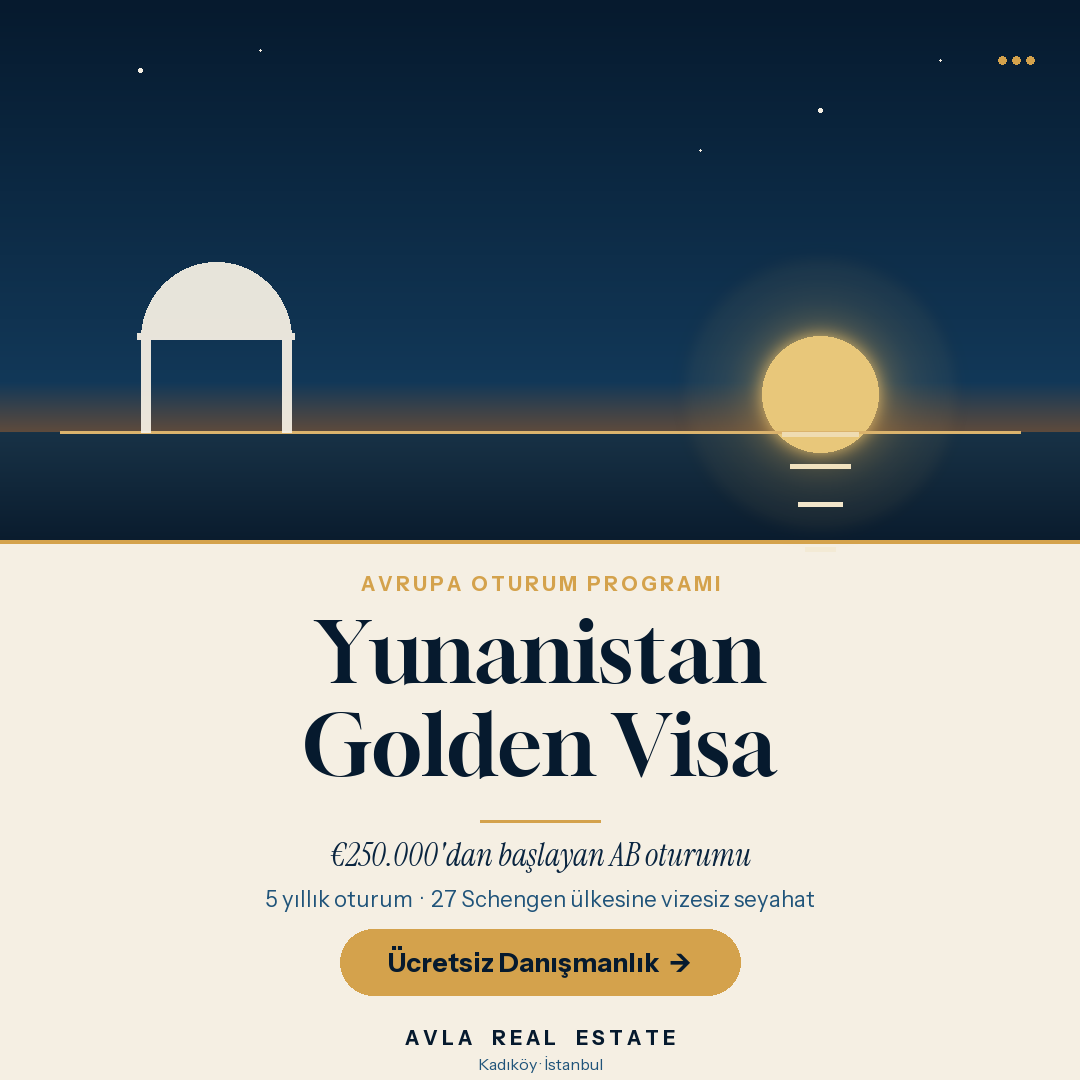 Yunanistan Golden Visa rehberi