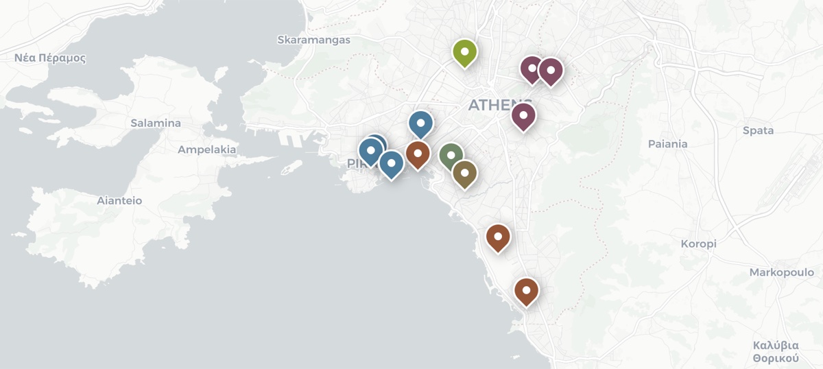 Avla Seçki — 13 projelik Atina portföyü